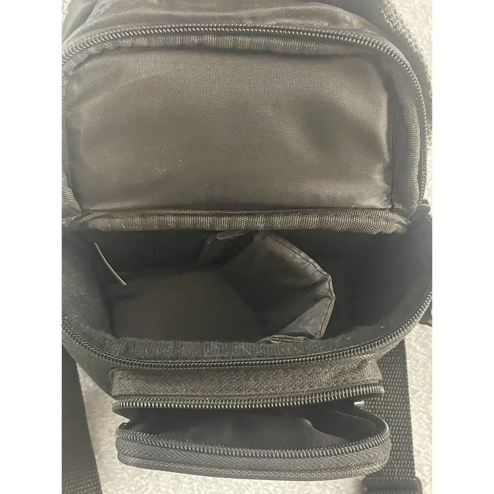 Zeikos Camera Shoulder Bag Padded DSLR Case Adjustable Strap Black